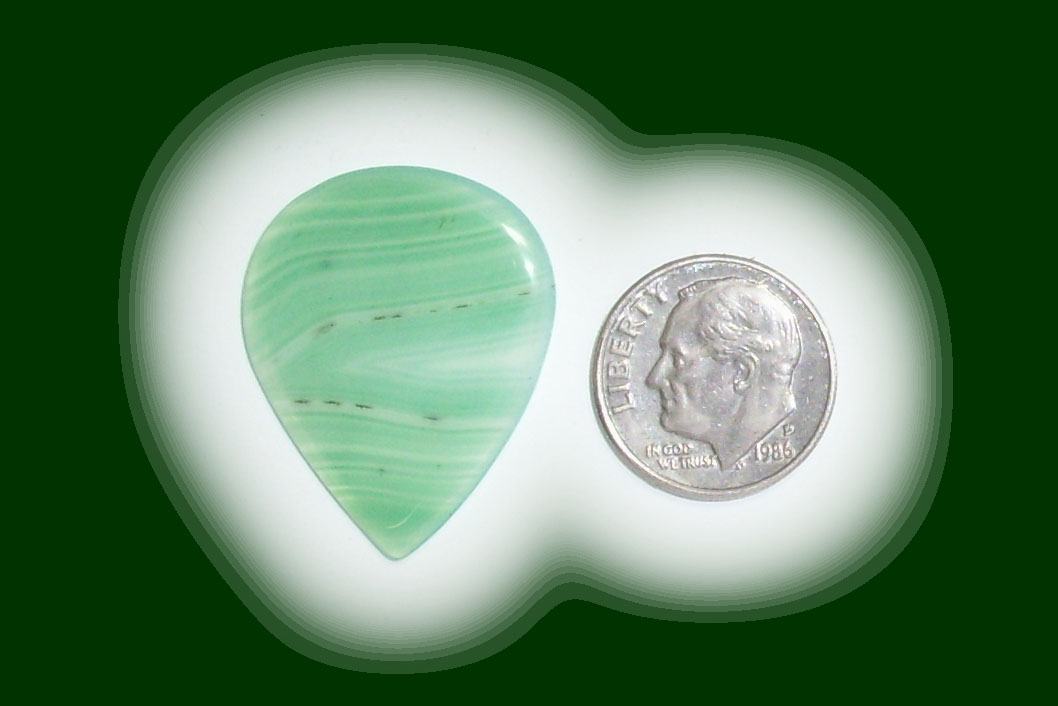 TD7274 Green Brazilian Agate