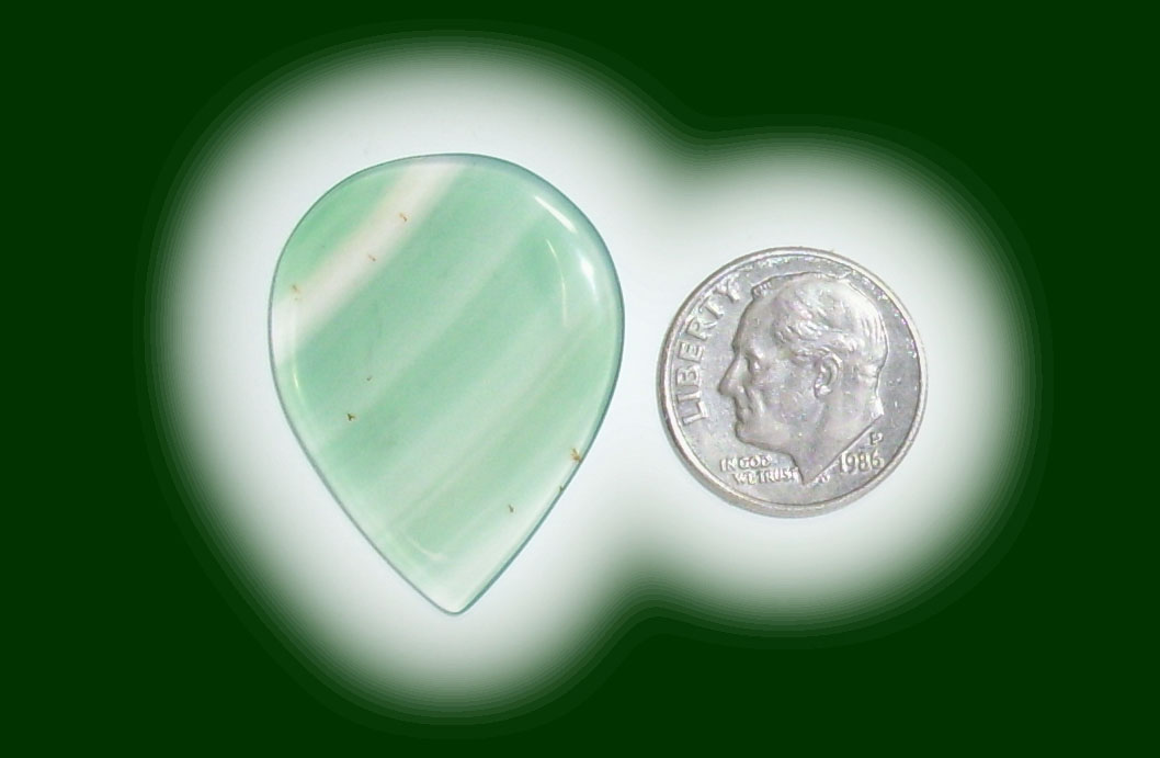 TD7282 Green Brazilian Agate