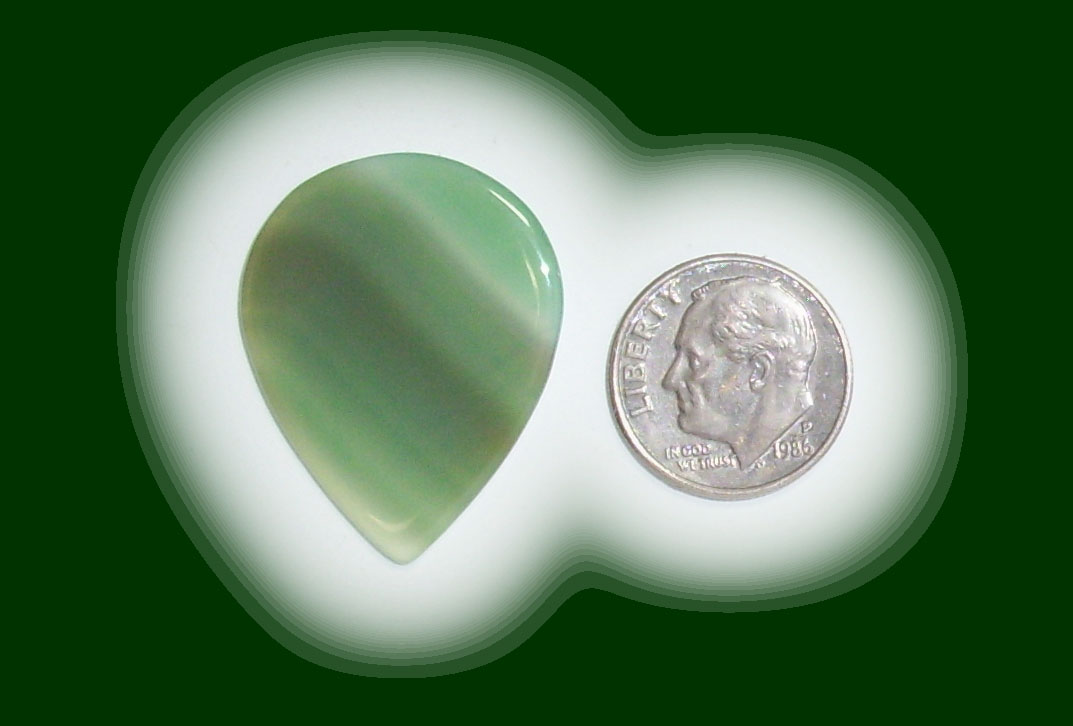 TD7283 Green Brazilian Agate