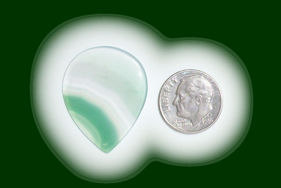 TD7284 Green Brazilian Agate