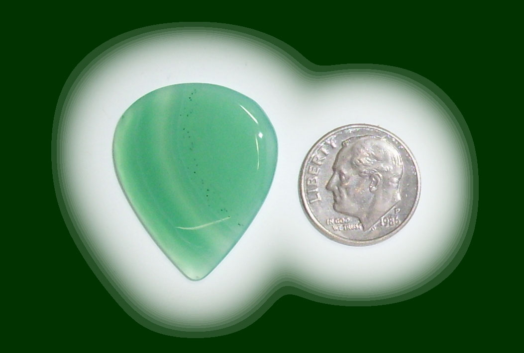 TD7292 Green Brazilian Agate