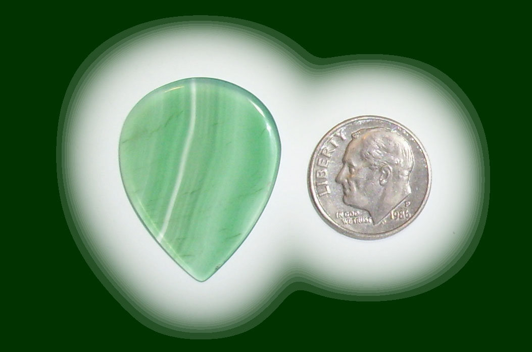 TD7327 Green Brazilian Agate