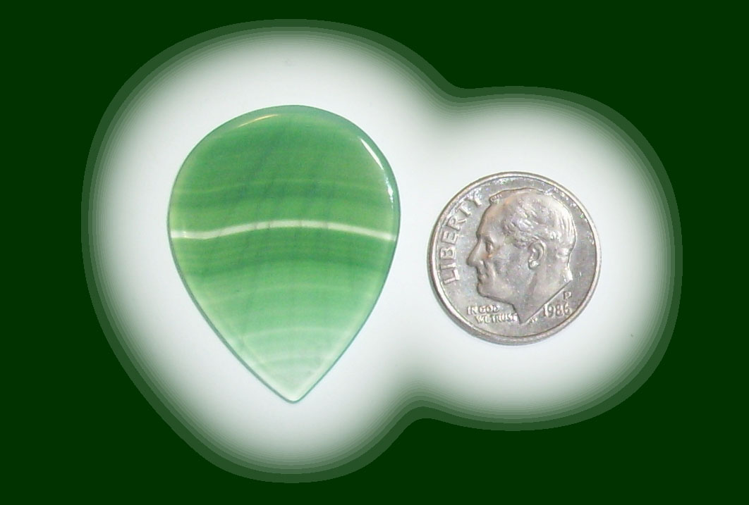 TD7328 Green Brazilian Agate