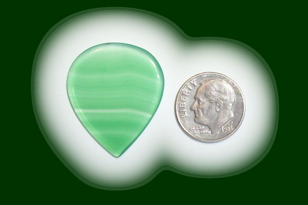 TD7332 Green Brazilian Agate