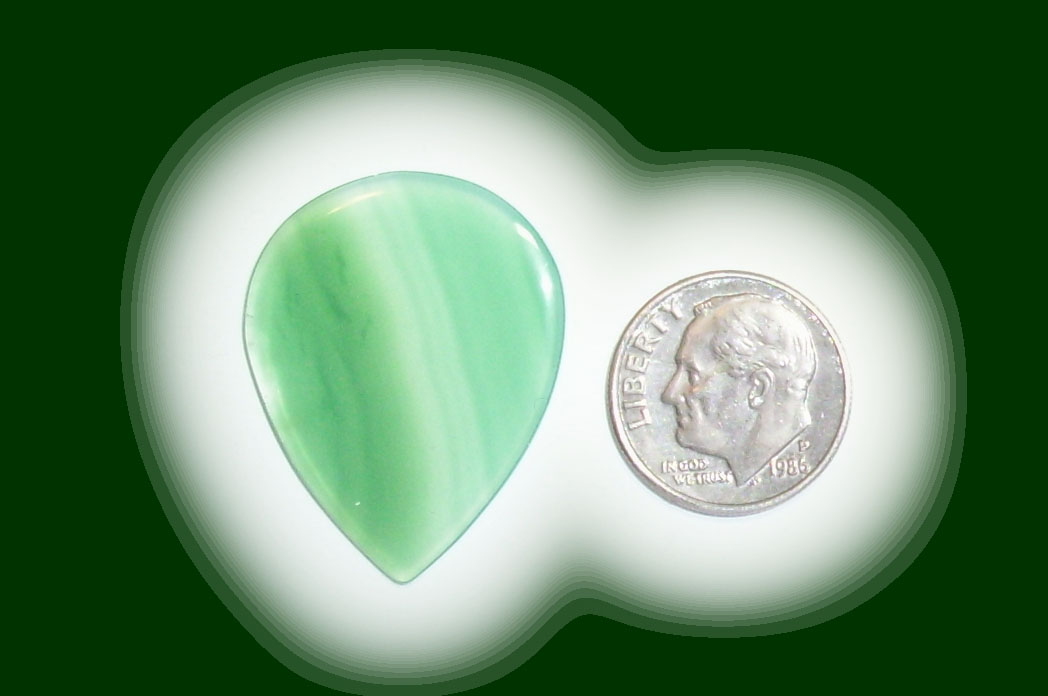 TD7335 Green Brazilian Agate