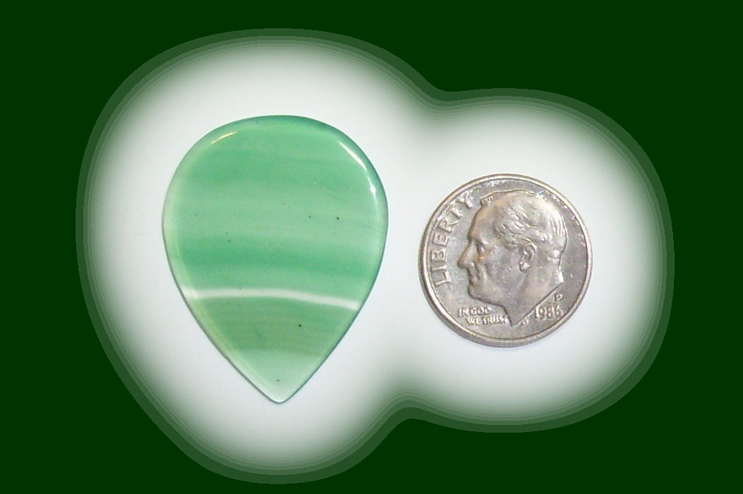 TD7340 Green Brazilian Agate