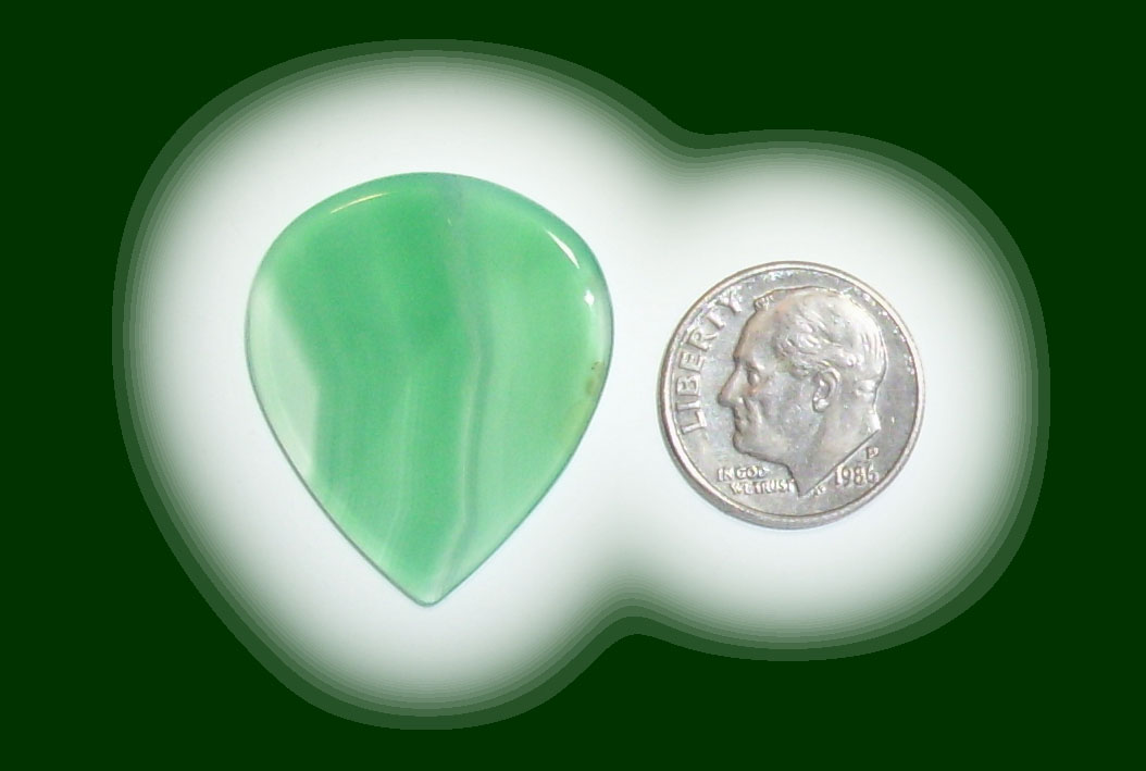 TD7343 Green Brazilian Agate