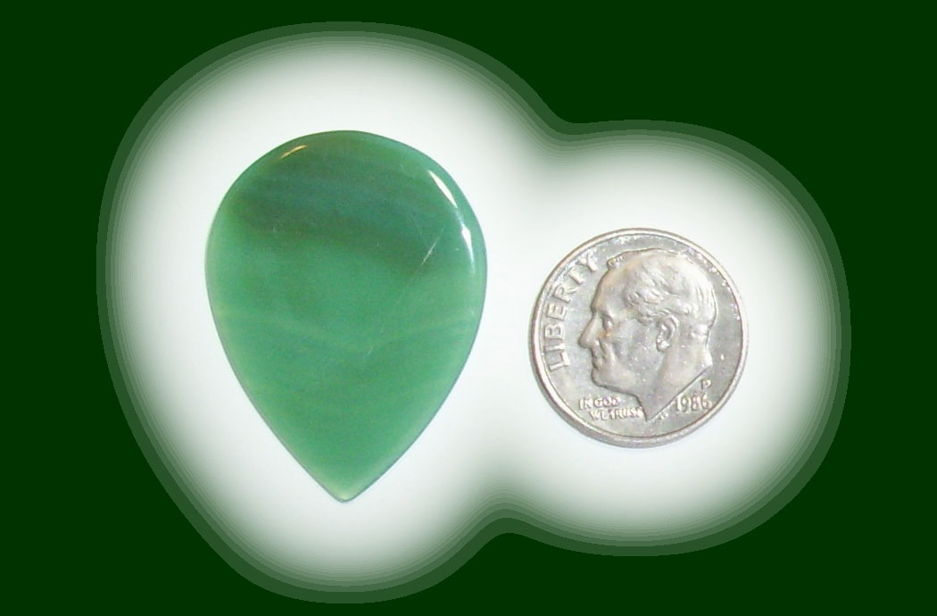 TD7346 Green Brazilian Agate