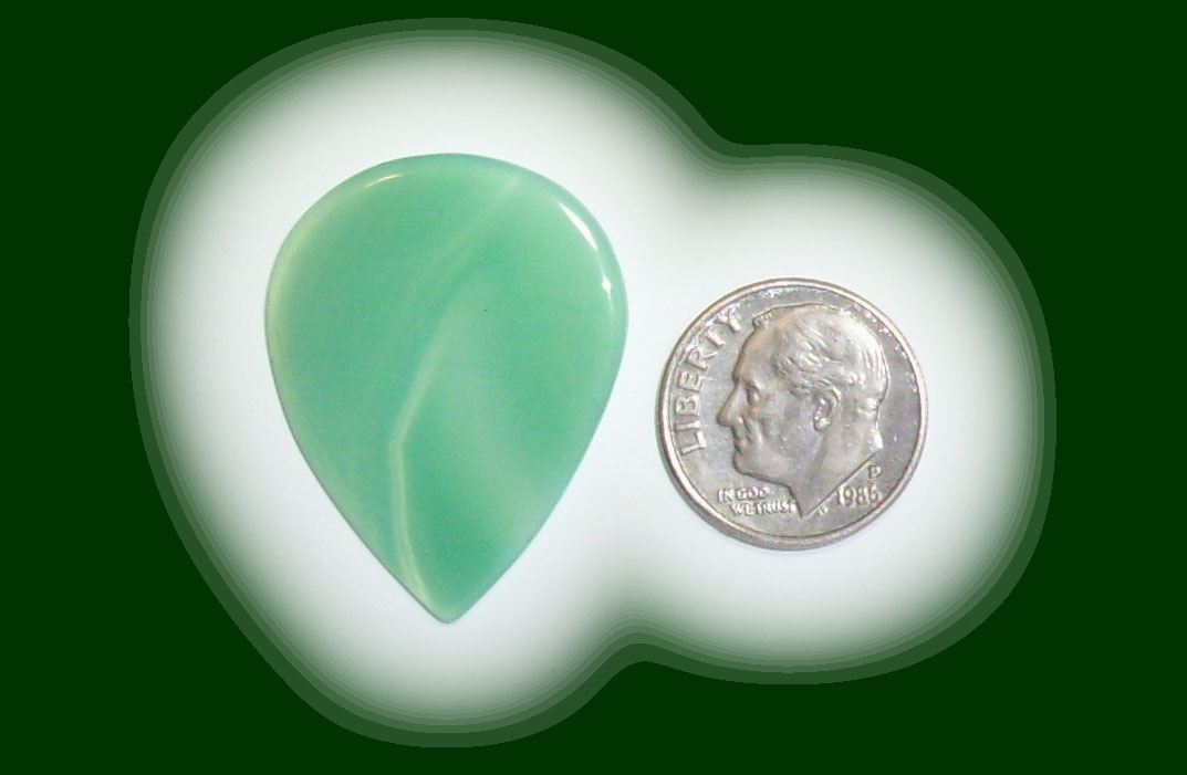 TD7348 Green Brazilian Agate