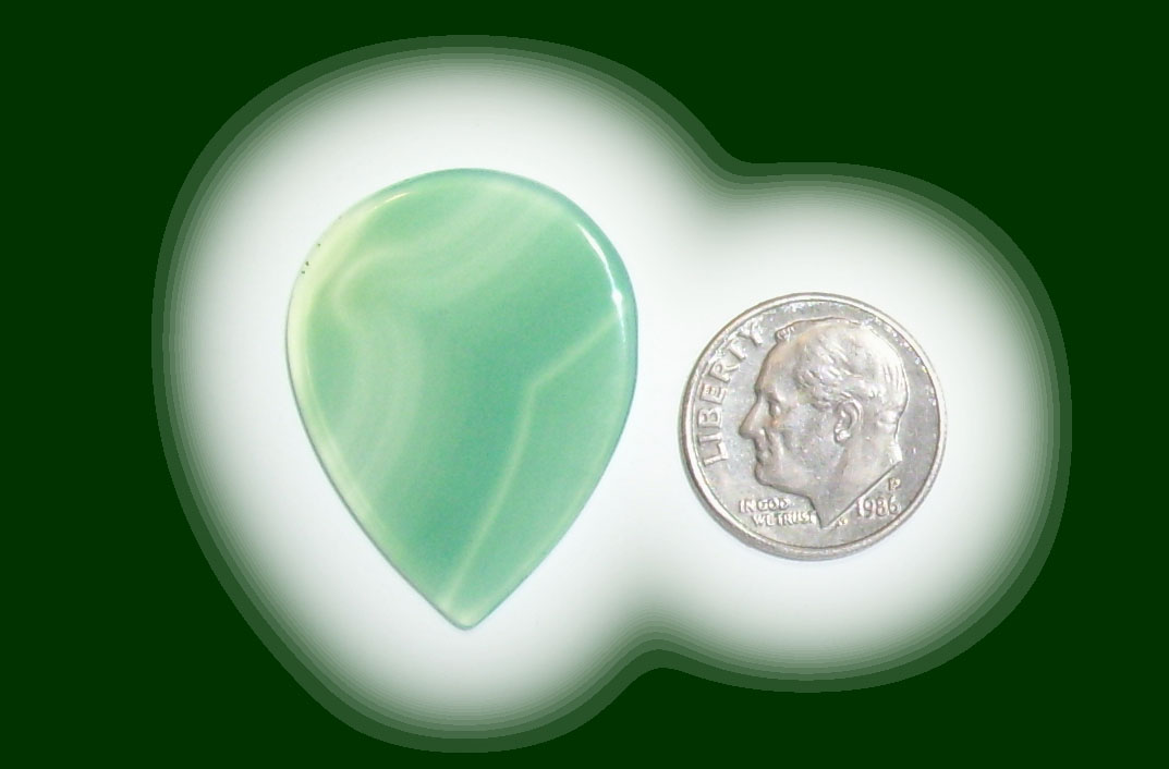 TD7349 Green Brazilian Agate