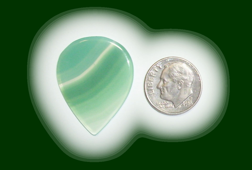 TD7352 Green Brazilian Agate