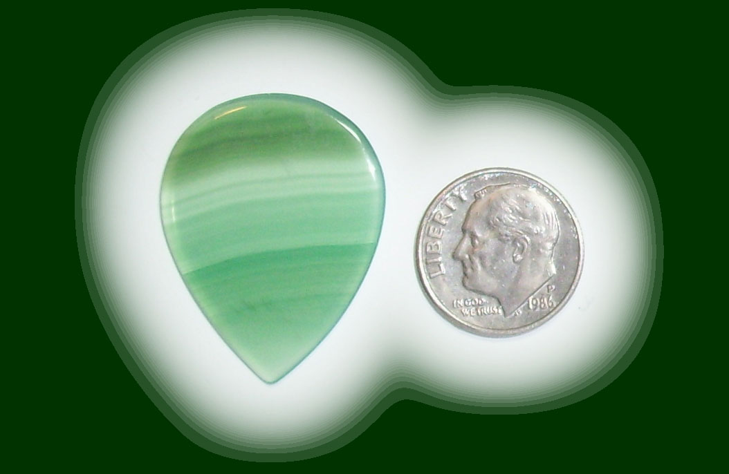 TD7364 Green Brazilian Agate