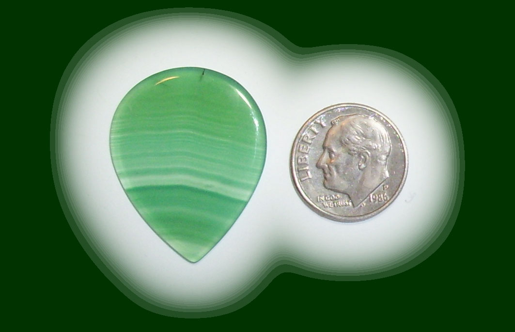 TD7365 Green Brazilian Agate