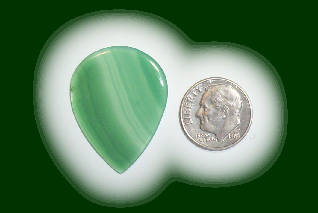 TD7367 Green Brazilian Agate