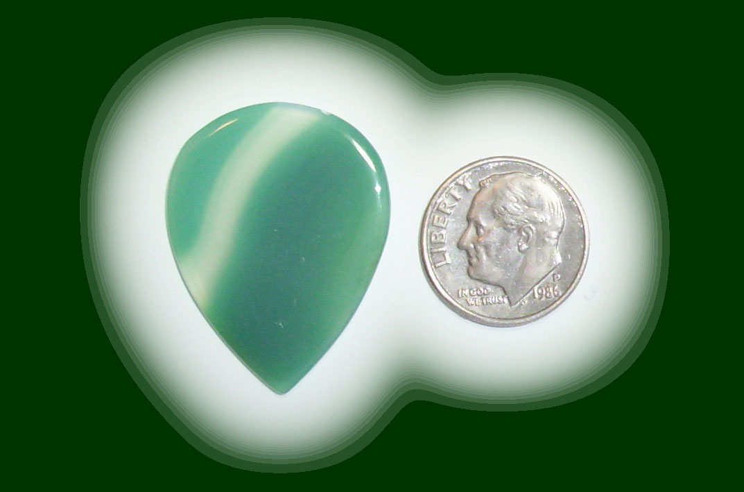 TD7372 Green Brazilian Agate