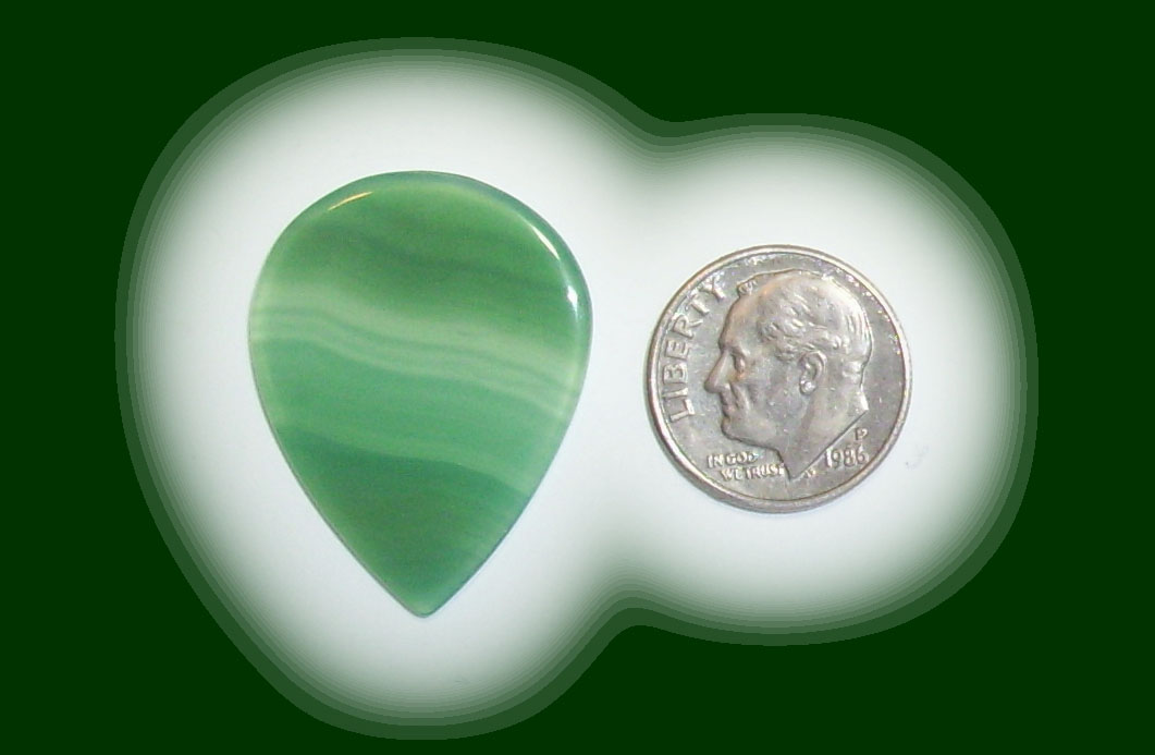 TD7373 Green Brazilian Agate