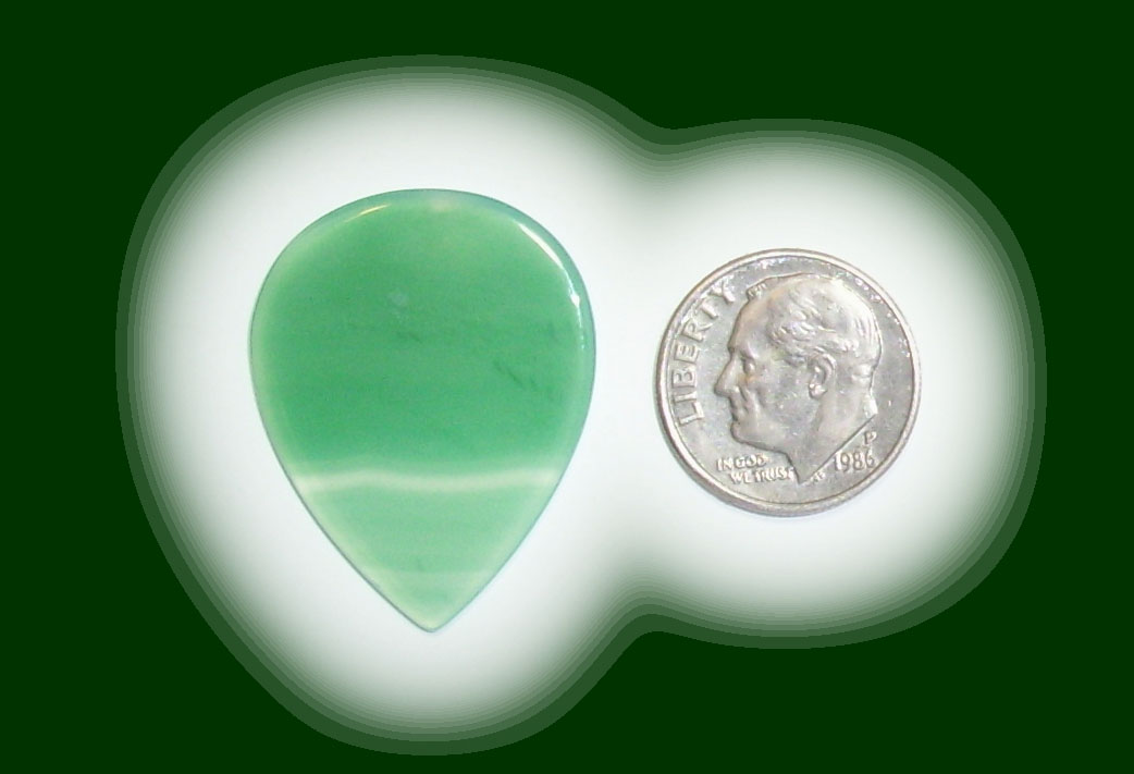 TD7374 Green Brazilian Agate