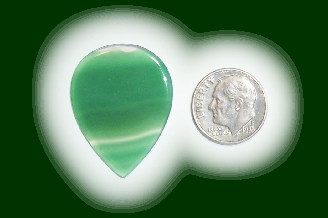 TD7378 Green Brazilian Agate