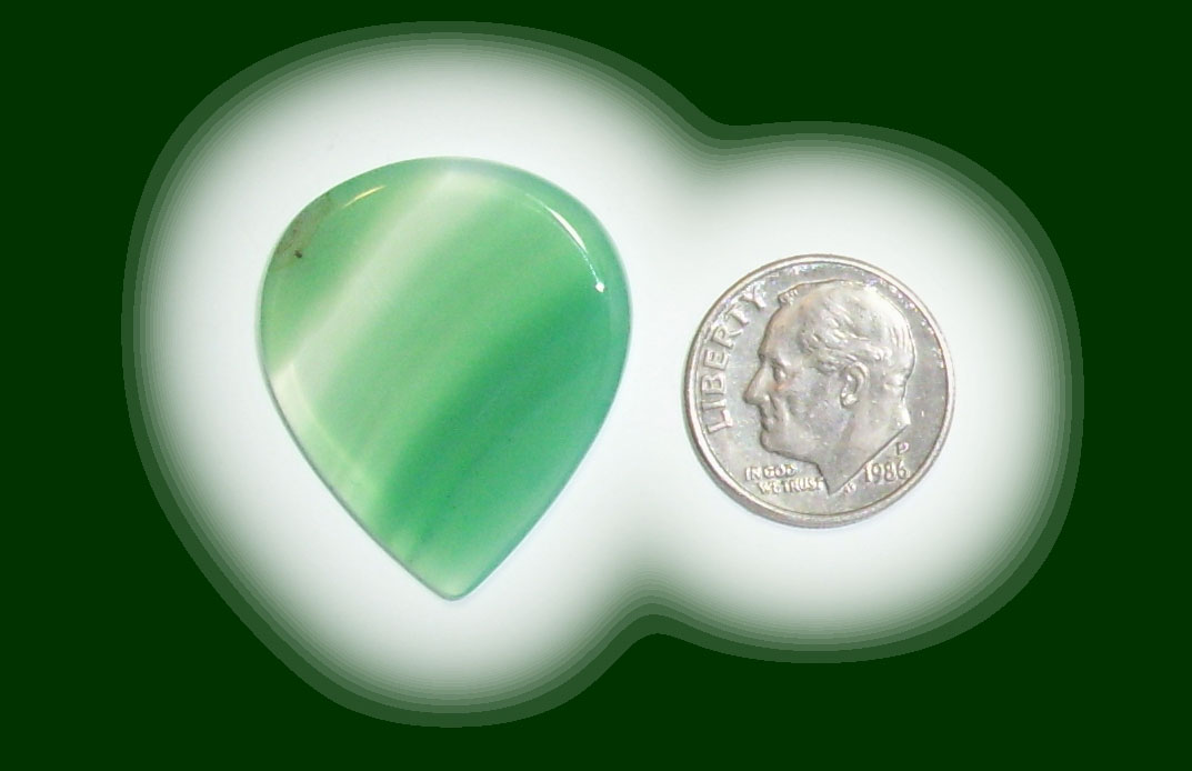 TD7379 Green Brazilian Agate