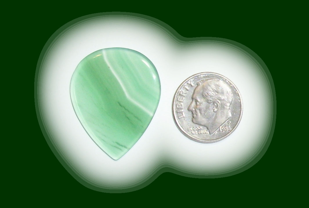 TD7381 Green Brazilian Agate