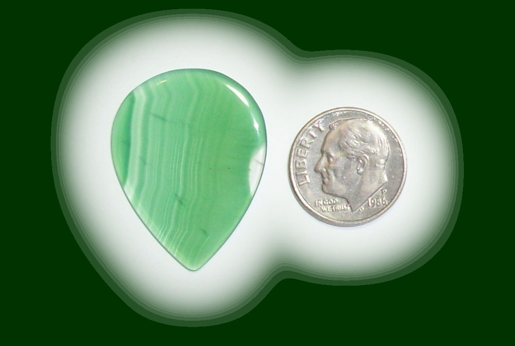 TD7383 Green Brazilian Agate