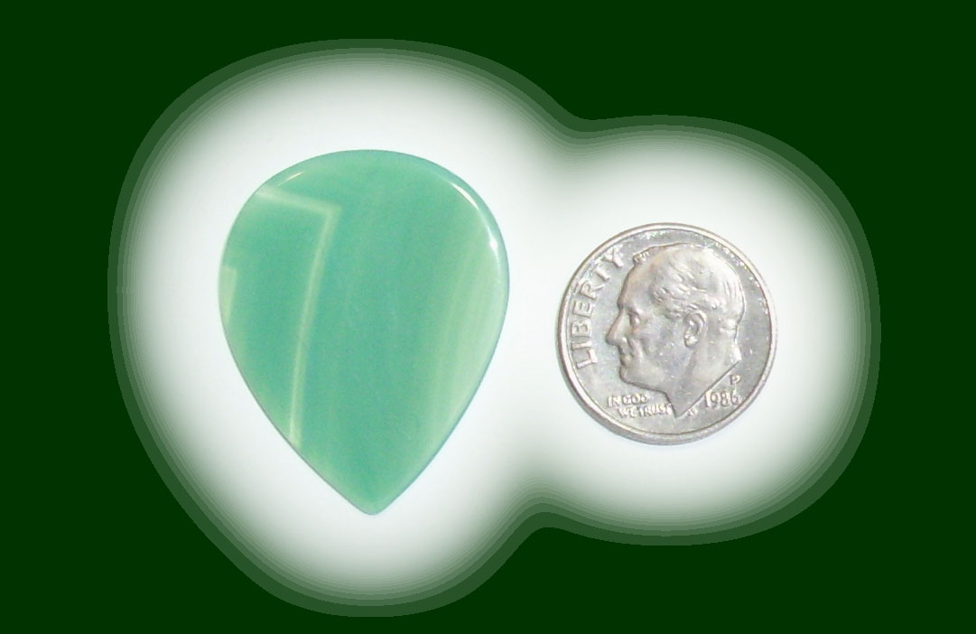 TD7386 Green Brazilian Agate