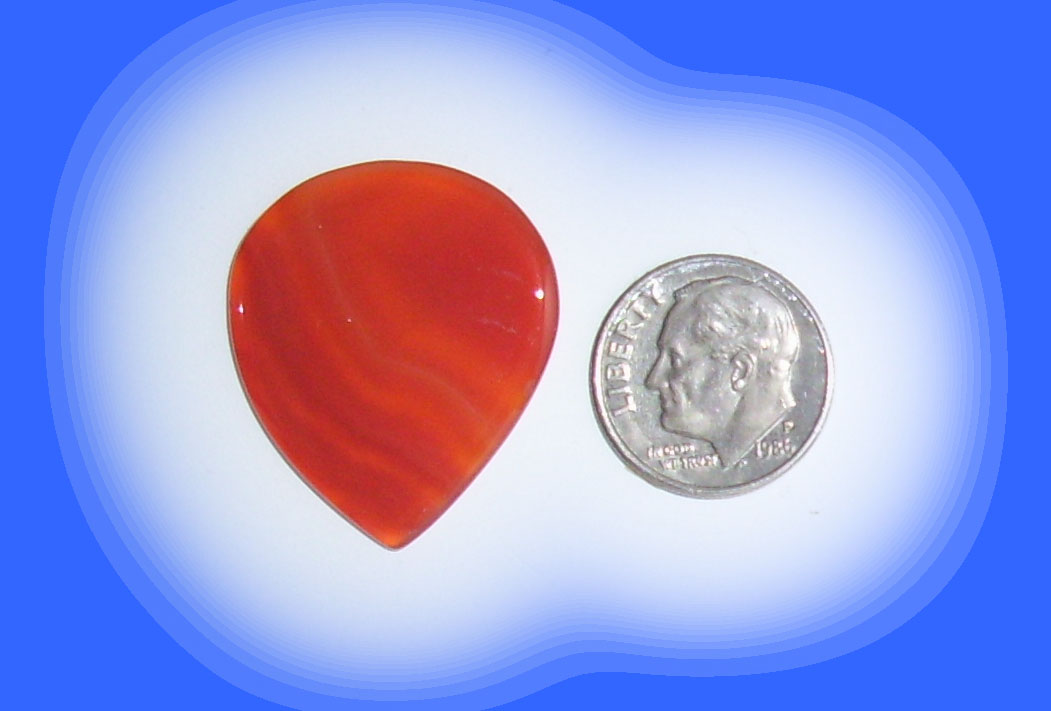 TD8142 Red Brazilian Agate