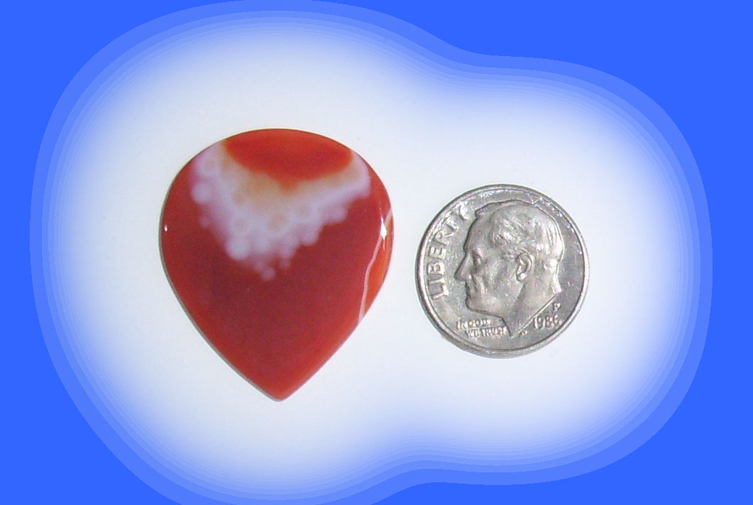 TD8165 Red Brazilian Agate