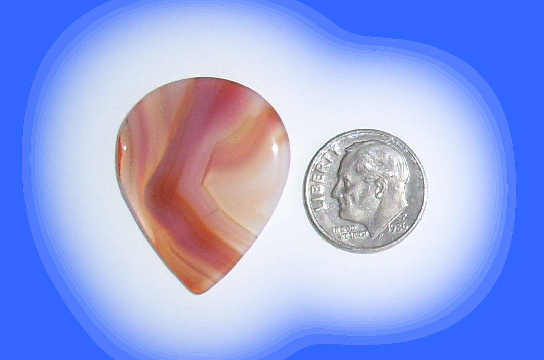 TD8237 Red Brazilian Agate