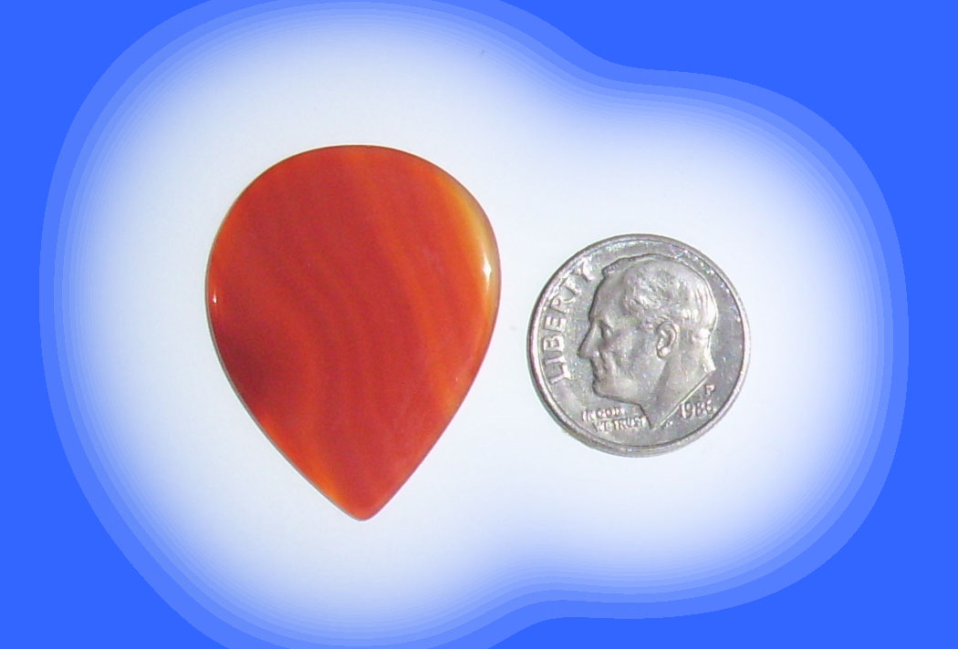 TD8265 Red Brazilian Agate