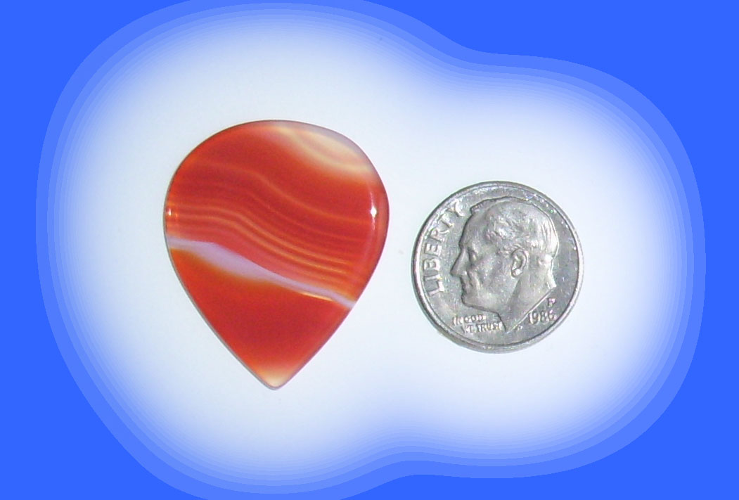 TD8269 Red Brazilian Agate