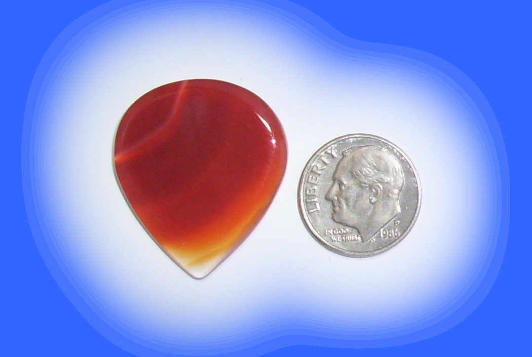 TD8313 Red Brazilian Agate