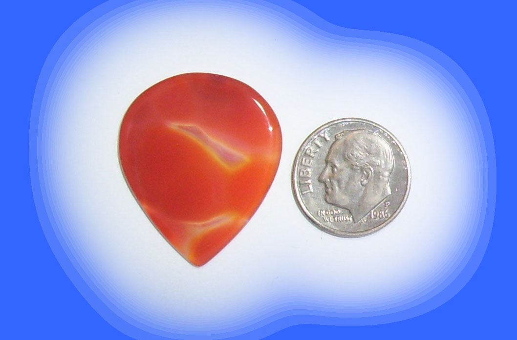 TD8316 Red Brazilian Agate