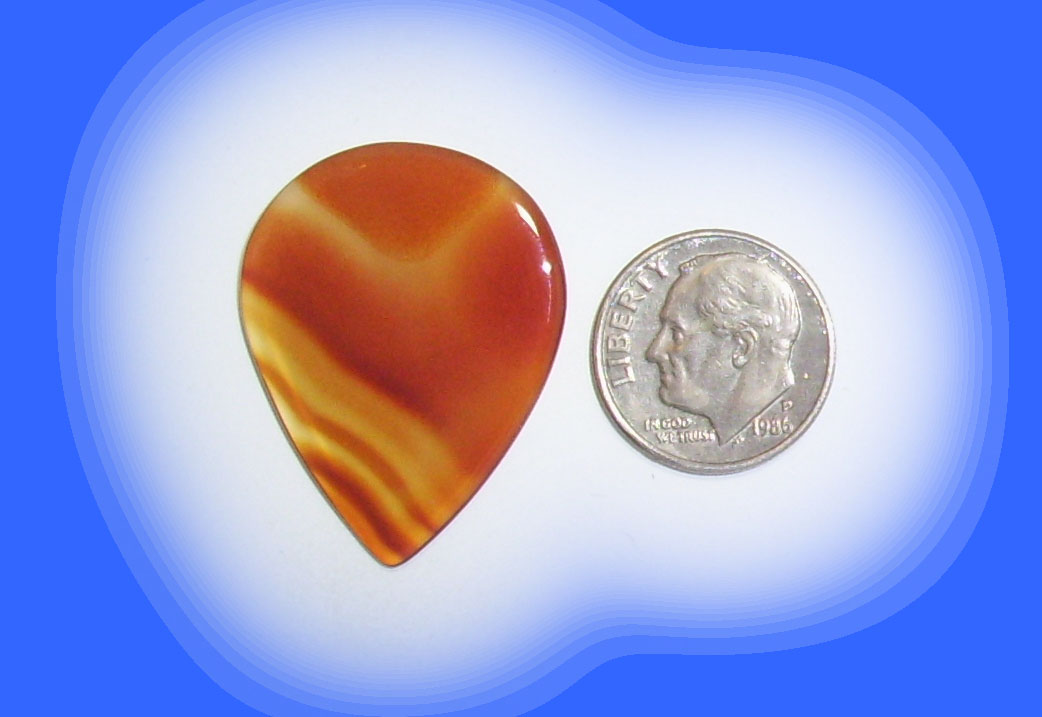 TD8327 Red Brazilian Agate