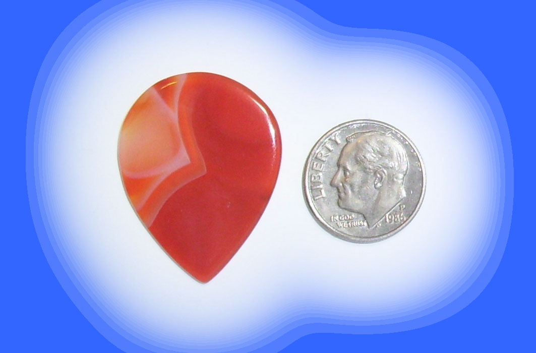 TD8336 Red Brazilian Agate