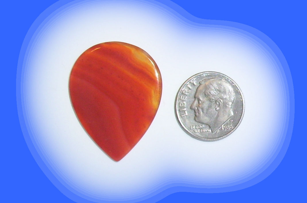 TD8337 Red Brazilian Agate