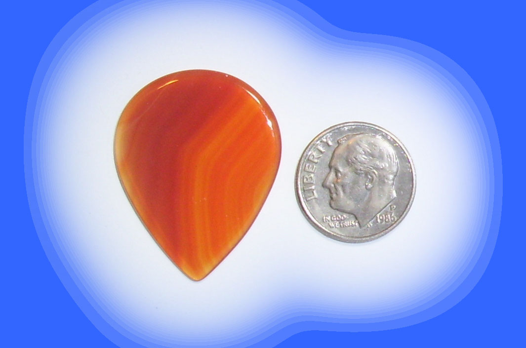 TD8342 Red Bazilian Agate