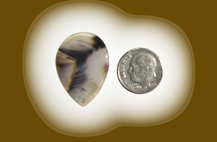 TR23026 Blackskin Agate