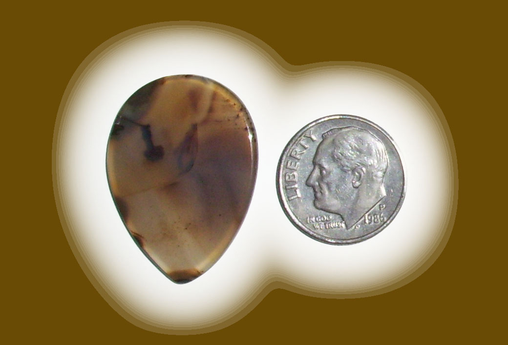 TR23032 Blackskin Agate