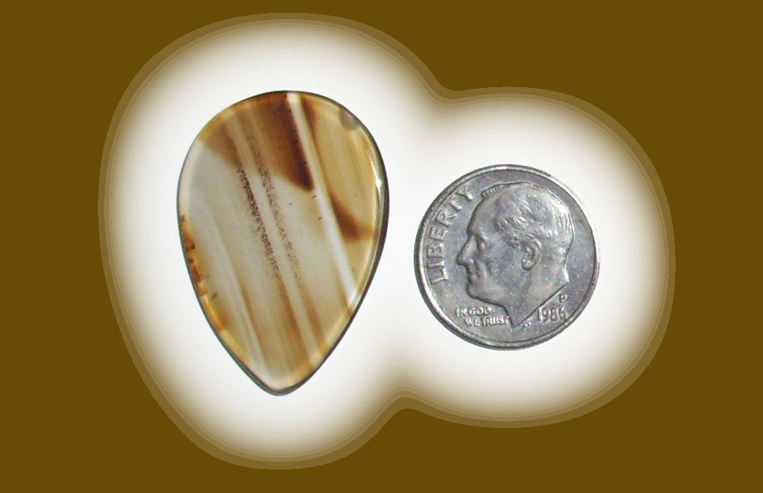 TR23033 Blackskin Agate