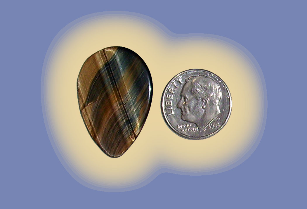 TR29043  Golden-Blue Tiger Eye