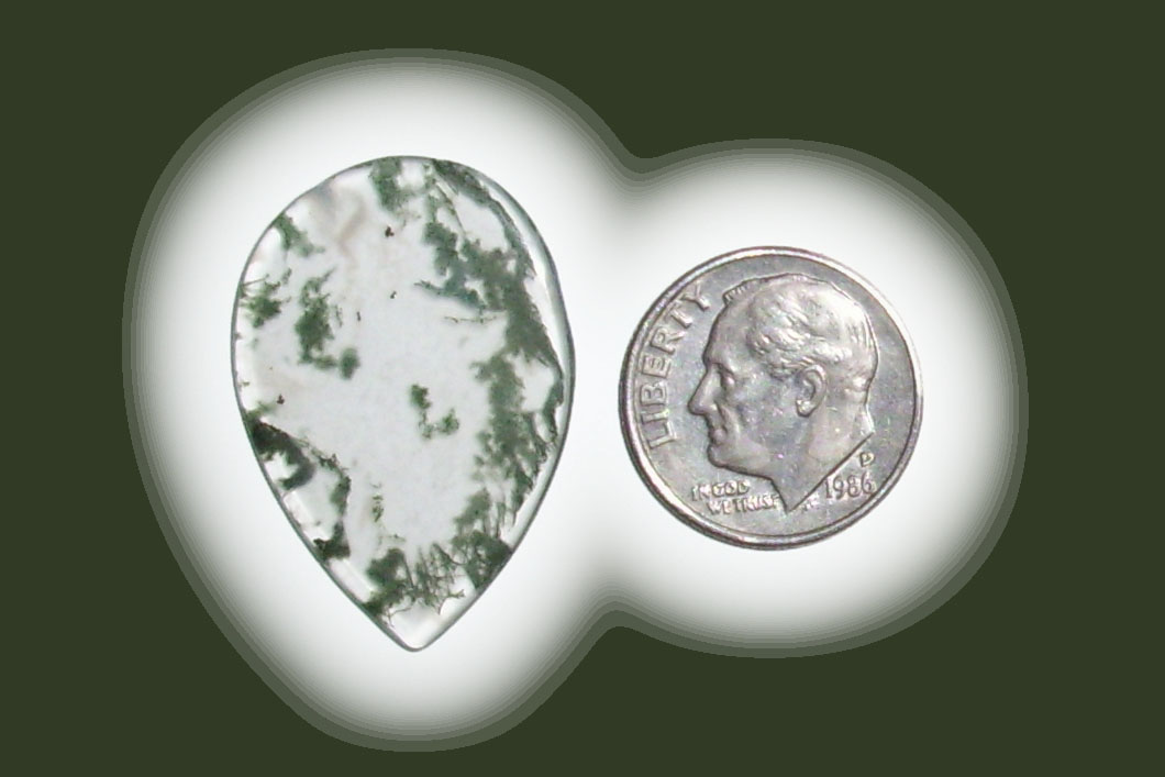 TR42019 Green Moss Agate