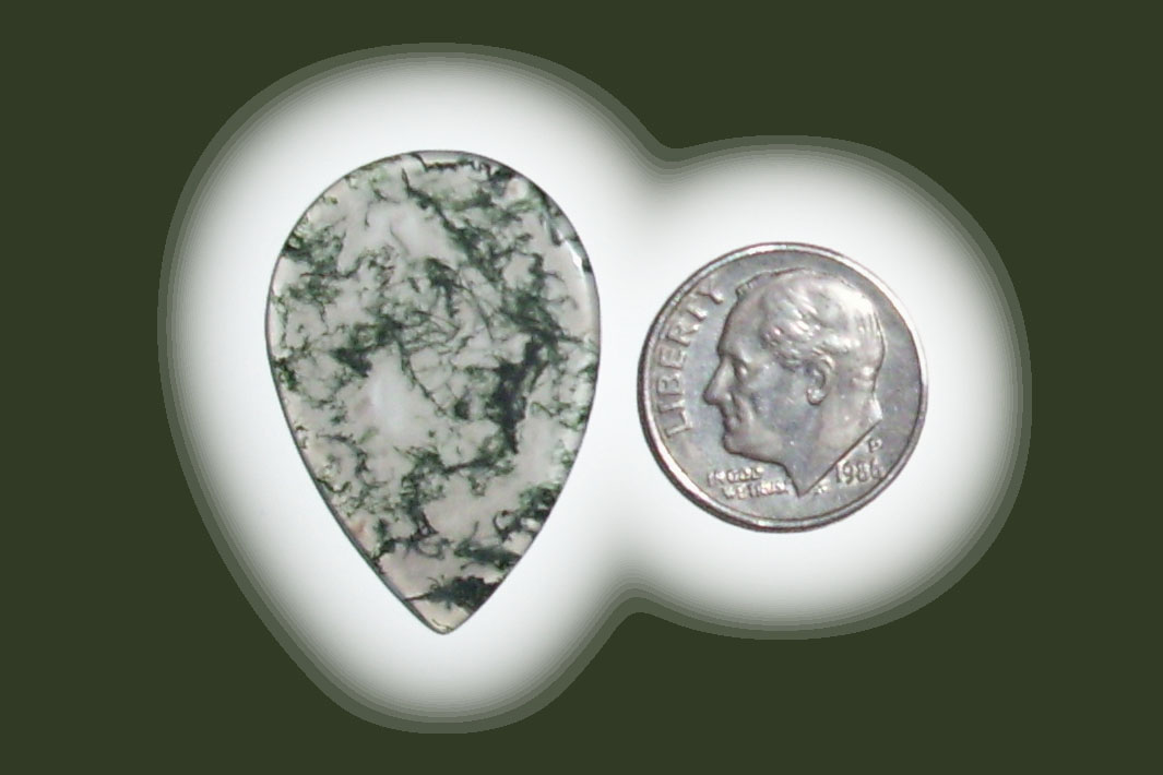 TR42021 Green Moss Agate