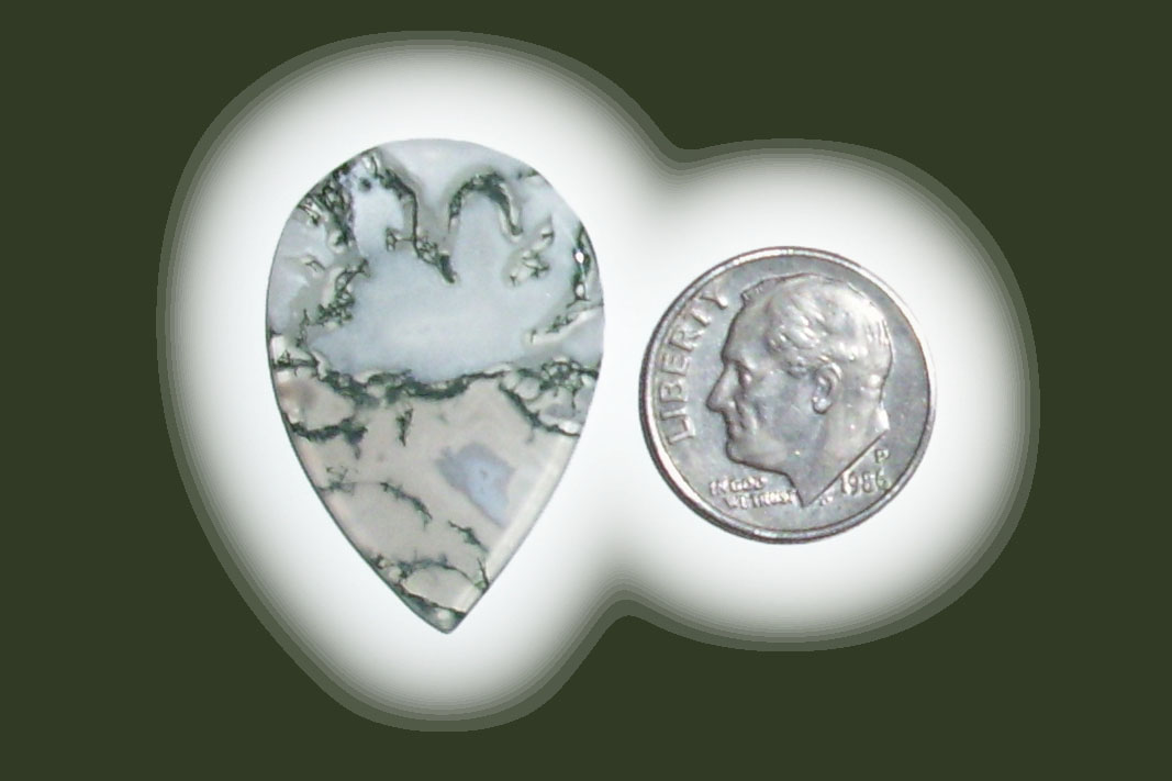 TR42029 Green Moss Agate