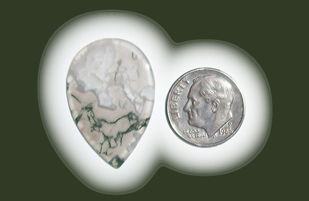 TR42031 Green Moss Agate