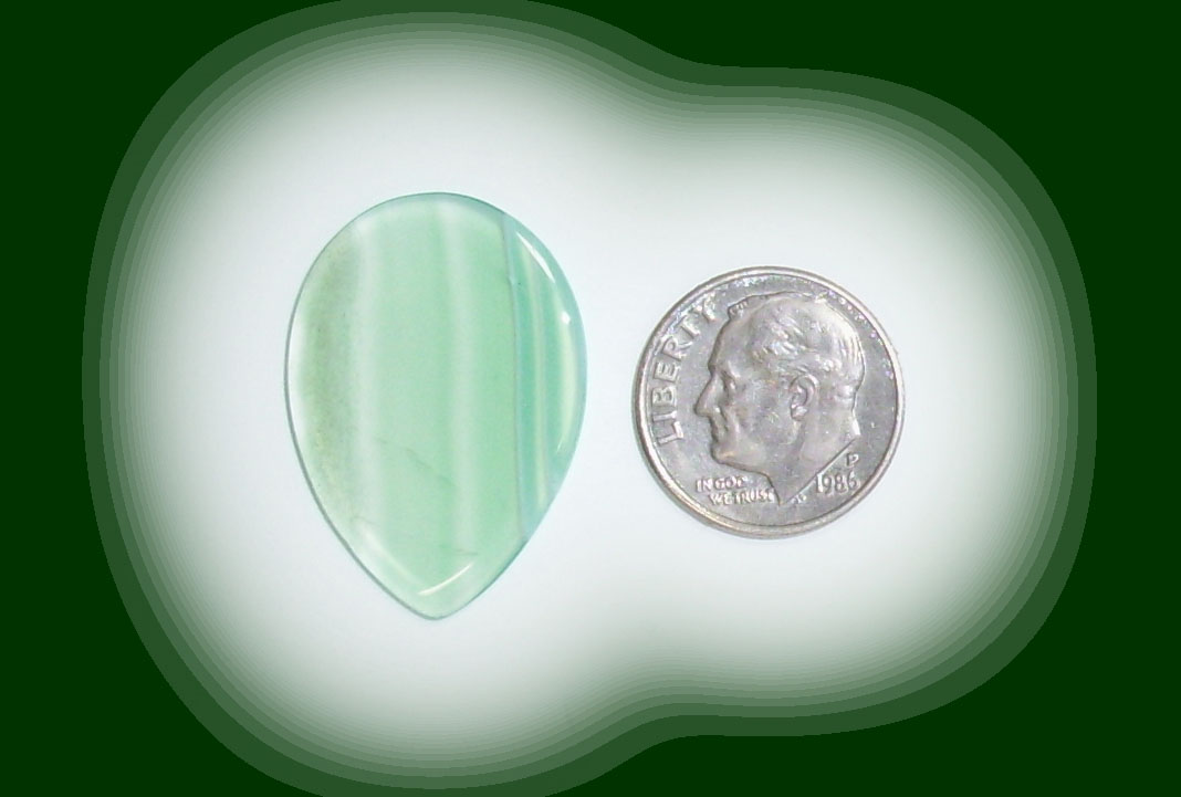 TR7131 Green Brazilian Agate