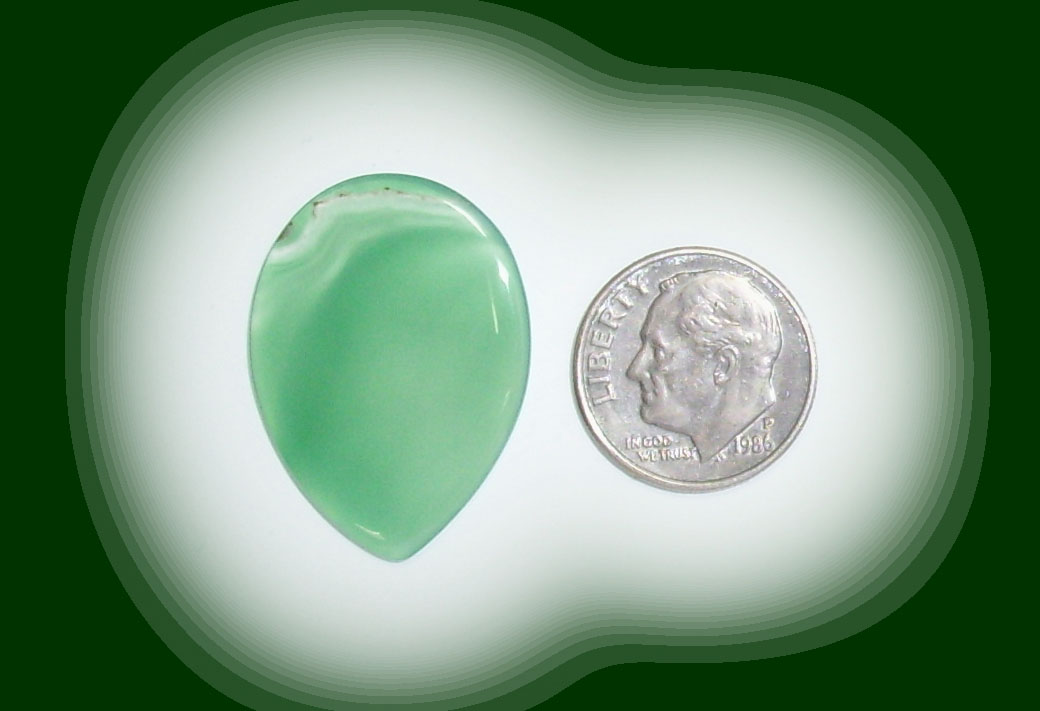 TR7183 Green Brazilian Agate