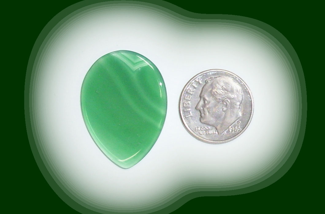 TR7185 Green Brazilian Agate