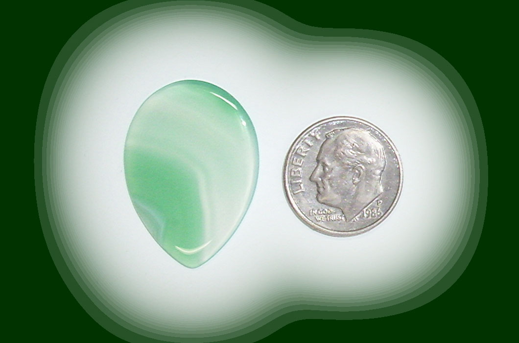 TR7186 Green Brazilian Agate