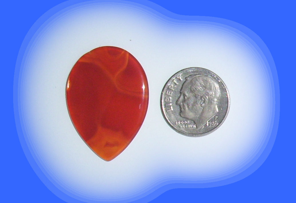 TR8156 Red Brazilian Agate